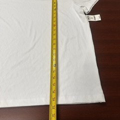 Alfani Stretch Fashion Tee Mens Size XXL White T Shirt Stretch NWT FLAW