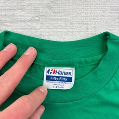 Vintage 1988 Voice For Choice Shirt Size Large Green Vote No USA Political Tee