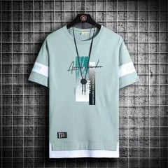 Camiseta De Verano Para Hombres Camisa Casual De Manga Corta Ropa De Moda Fiest