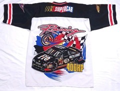 Vtg 90s Arctic ASG Arctic Sport Racing Jersey Shirt Mens XL AOP Drag Car 400 HP