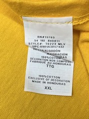 Camiseta Para Hombre Champion 2XL Franela Manga Corta Franela Cuello Redondo
