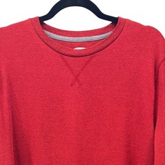 Old Navy Waffle Knit Thermal Shirt Large Cozy Heavyweight Sleep Comfy Relaxed