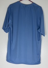 Handmade Horror Vampire Graphic T-Shirt Blue XL Gothic Tee