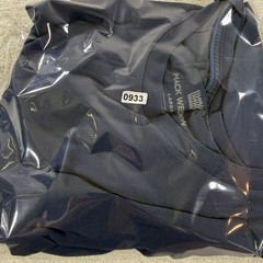 Mack Weldon Shirt Men Large Blue Long Sleeve Pullover Stretch Comfort