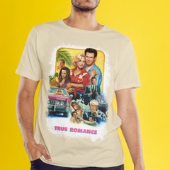 True Romance (1993) Movie Poster Inspired T-Shirt Retro 90s Tee Unisex