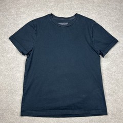 Lot Of 6 Banana Republic 100% Supima Cotton T-Shirt Black Large Crew Neck Blank