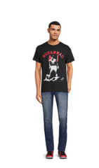 Muhammad Ali-T-Shirt-Black/Graphic Print-Short Sleeve-Boxing-Pick the Size-NEW