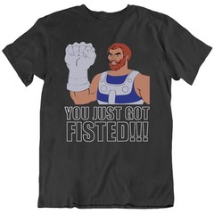 You Got Fisted Classic Fisto Character Funny Cartoon Fan T Shirt