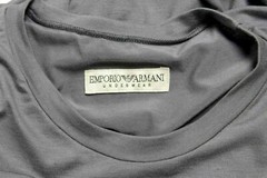 Emporio Armani “Underwear” Men’s Gray Stretch Tank Top US S/M IT 48