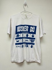 Vintage Husker Du T Shirt 90s 1990s Everything Falls Apart Sz L Punk Sz M/L
