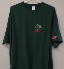 XFL Football Seattle Dragons Embroidered T-Shirt S-6XL, LT-4XLT NFL New