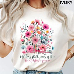 Comfort T-Shirt Floral Bouquet