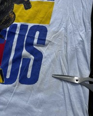 Vintage 80s Moscow Circus T Shirt XL Rare Russian Carnival Brockum Avant Garde