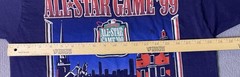 Vintage Boston 1999 MLB All-Star Game Medium T-shirt Navy Blue Pro Player Tee