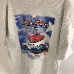 Car Club T Shirt Arroyo Valley XXL 2010 Classic Cars Trucks CarSho Sunset Cruz