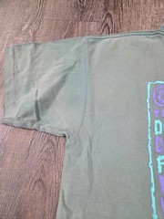 Alore Made in USA Large Tshirt – Can’t Eat Money Green Dye Variations