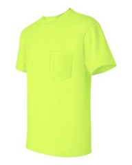 Gildan Mens NEW Size S-XL 2XL 3XL 4XL 5XL Pocket Tees 100% Cotton T-Shirts 2300