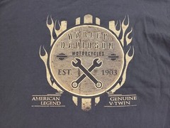 Harley Davidson Shirt Mens XL Black Steel City Washington PA Graphic Tee