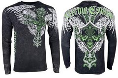Xtreme Couture by Affliction Men’s T-Shirt Long View Biker Cross S-5XL