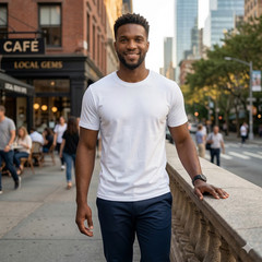 Access Men’s Heavyweight Short Sleeve Cotton Crew Neck T-Shirt (Pack of 3)