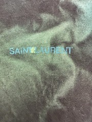 SAINT LAURENT Paris Tie Dye T-Shirt Tee Rive Gauche Archive Logo Black XXL $550