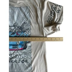 Fresh Laundry Weekend Warrior T-shirt Men’s Size Large Skeletons Streetwear