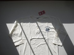 Henry Neck T-Shirt 3/4 Sleeve Double Works American Cotton Japan