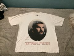 Flashback Certified Lover Boy Drake Graphic White Men’s T-Shirt XL