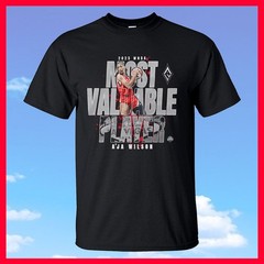 SALE – A’ja Wilson Las Vegas Aces Unisex 2025 WNBA MVP Player T-Shirt Gildan