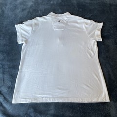 Adidas Climate Stretch Short Sleeve 1/4 Zip White Shirt XL