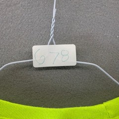 US Foods Mens Neon Safety Yellow Short Sleeve Logo T-Shirt Large High Vis