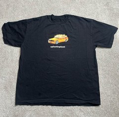 Aplasticplant Shirt Mens XL BLACK Environmentalist Car FLOWER A Plastic Plant
