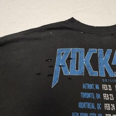 Rockstar Original Shirt Mens 3XL Black Skull Rock Band 1992 US Tour Graphic Tee