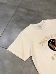 Double RL Ralph Lauren Graphic T Shirt Cream Cotton Size M