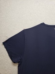 Tommy John Men T Shirt 2XL Navy Blue Crew Neck Pocket Short Sleeve Comfort Wear