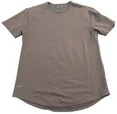 BYLT Premium Basics Brown Drop Cut s/s Lux Crew Neck Tee T-Shirt mens XL