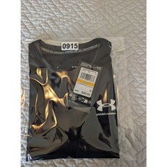NWT Under Armour Heatgear Men’s Size M Black Compression Sleeveless Shirt (0915)