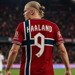 Norway Soccer Jersey Custom Name Number Viking Norwegian Shirt (S-5XL)