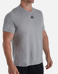 BRAND NEW Adidas Men’s Creator SS Athletic T-Shirt #EK0074 in Grey/Black Size LG