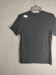 Nike Shirt Adult Medium Black Graphic Swoosh Logo Active Sports Outdoor SS Mens