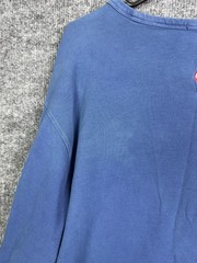 Peter Millar Shirt Mens Large Blue Long Sleeve Pima Cotton Golf Holiday