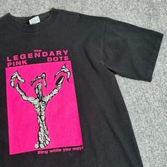 Vintage 90s The Legendary Pink Dots “Sing while you may” Band T Shirt XL Roc