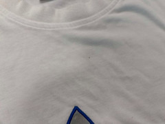 Vintage Adidas 90s Reflective Trefoil Logo White T-Shirt Men’s XL Extra Large