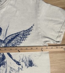 Nirvana In Utero Angel Graphic Band T Shirt White Size Large 19×27 Grunge Rock