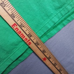 Stedman Super Hi Cru Cotton T Shirt Christmas Single Stitch Mens XL Green USA