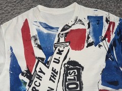 rare Sex Pistols Anarchy in the UK Vintage 90s 00s reversible t-shirt men’s L