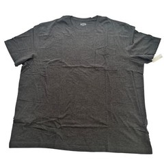 Goodthreads Men’s Short Sleeve Crewneck Cotton T-shirt Gray Size 3XL
