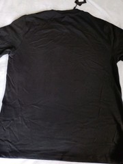 Prada Milano Black Cotton T-Shirt with Triangle Logo Patch Adult XL Essential