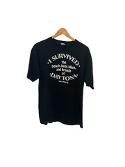Vintage 80s 1983 I Survived The Beach, Beer, Broads… Daytona Motorcycle T-Shirt