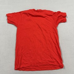 Vintage BVD Shirt Mens Medium Red Pocket Tee Made USA Crewneck selvedge pocket